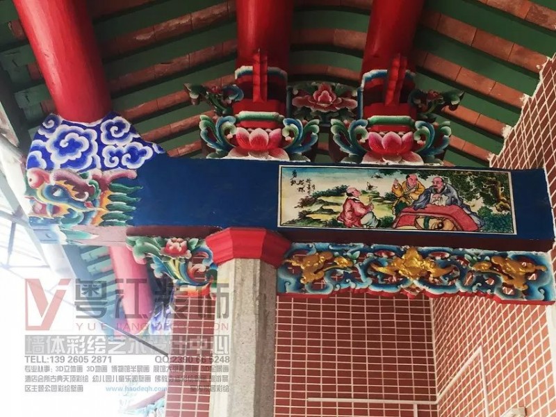 哪里有專(zhuān)業(yè)做古建筑油漆彩繪壁畫(huà)橫梁畫(huà)工程的比較好的公司